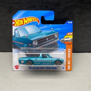 Hot Wheels 1975 Datsun Sunny Truck (B120) HW Hot Trucks 6/10 - Picture 1 of 6