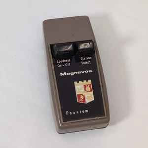 Vintage Magnavox Phantom Remote Control Gold Trim Air Powered Control - Picture 1 of 4