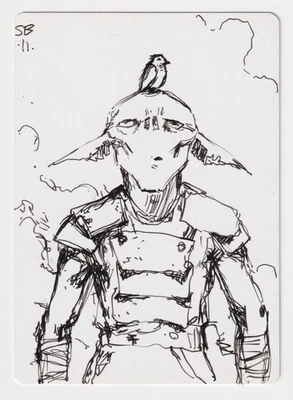 Signed Maelstrom Nexus Proof Sketch LP Alara Reborn Artist Steven Belledin MTG! - Image 1 of 2