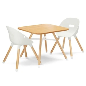 The Play Kit, Kids Table and Chairs Set with Sustainably Sourced Wood Kids Ta... - Picture 1 of 7