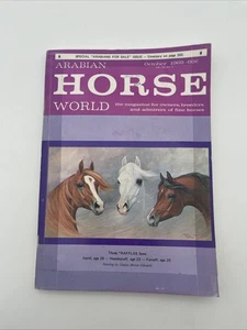 The Arabian Horse World Magazine October 1969 - Raffles Stallions Gladys - Picture 1 of 5