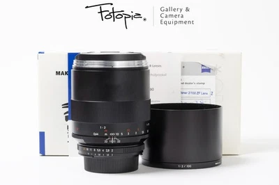 Carl Zeiss Makro-Planar T* ZF.2 100mm F2 with full packing (97-98%new) - Image 1 of 4