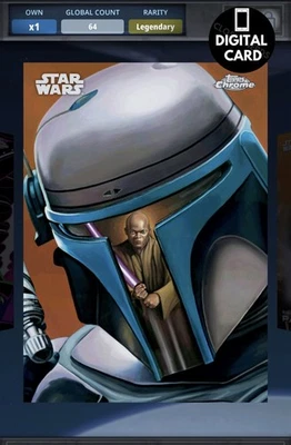 JANGO FETT GEONOSIS REFLEJOS TOPPS CROMO 25 LEGENDARIO Star Wars Card Trader Foto 1 de 3