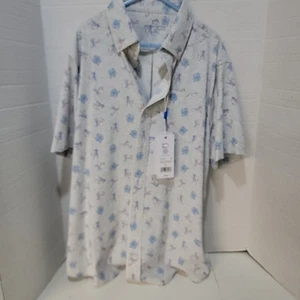 Southern Tide Button Up Youth Size L (12-14)  Boys New with Tags Soft Stretch - Picture 1 of 4