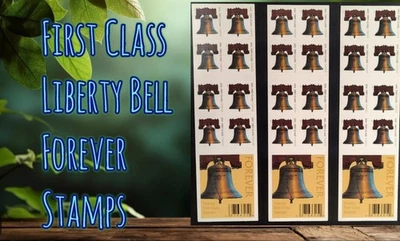 2007 LIBERTY BELL FOREVER STAMP 1st Year FOREVER STAMP USPS x20 BOOKLET POSTAGE - Image 1 of 4