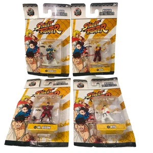 4 Lot Street Fighter Nano Metalfigs Die-Cast Jada Toys NEU UNGEÖFFNET 2017 - Bild 1 von 6