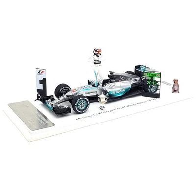 2015 Lewis Hamilton Mercedes-AMG F1 W06 Abu Dhabi GP - 1/43 Spark Models - Immagine 1 di 4