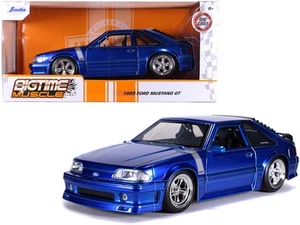 1989 Ford Mustang GT 5.0 "Bigtime Muscle" 1/24 Diecast Model Car - Picture 1 of 1