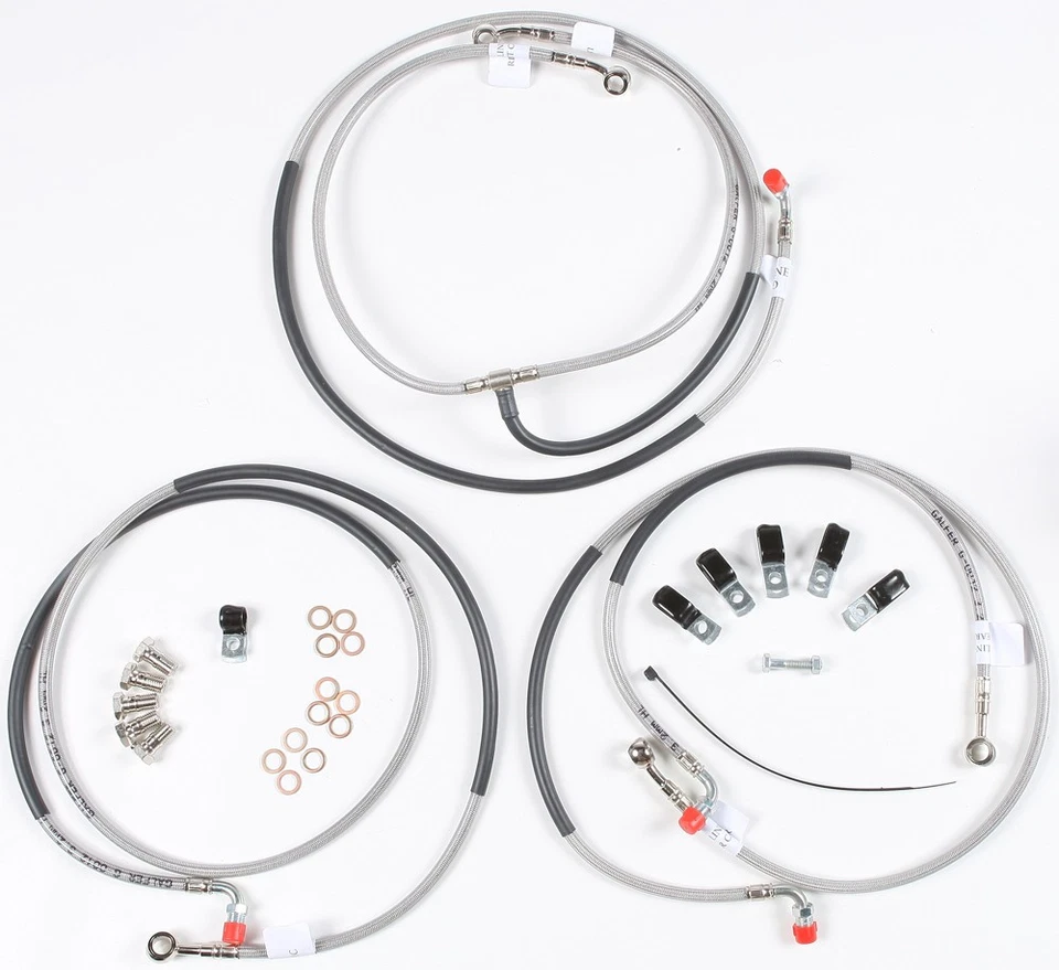 Galfer FK003D811-6 Stainless Steel Hydraulic Front Brake Line - Image 1 of 1