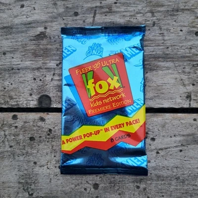 NEW SEALED 1995 Fleer Ultra Fox Kids Network Premiere Edition Trading Cards Pack - Image 1 of 4