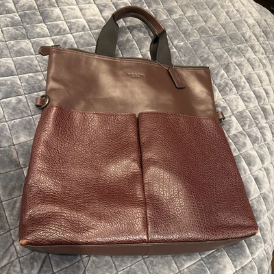 COACH 2 Way Leather Bag Bordeaux F11241 *Missing Strap - Image 1 of 4