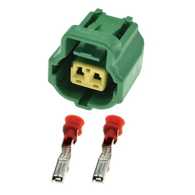 2 Pins Coolant Temp Sensor Plug fits Toyota/Mazda/Ford OEM Ref 90980-10734 - Image 1 of 4