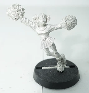 Citadel Warhammer Blood Bowl Human Cheerleader Female Girl 1988 2nd Edition - Picture 1 of 5