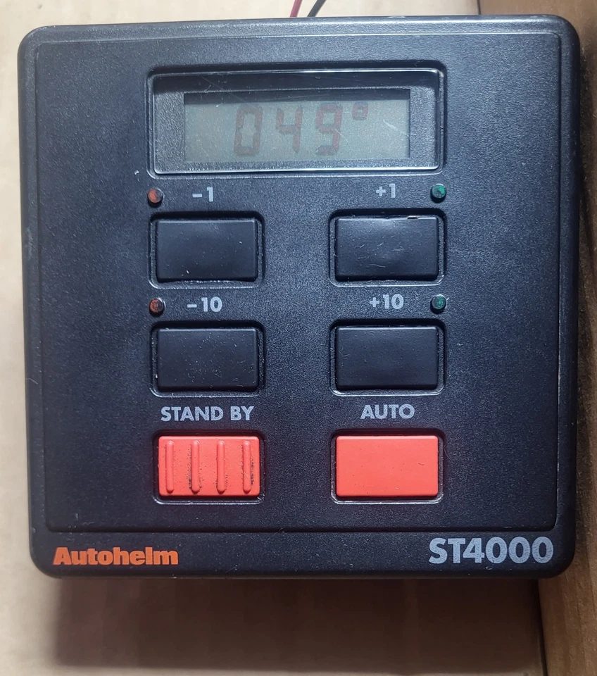 Autohelm ST4000 Autopilot Control Unit  Raytheon Raymarine Tested Working Boat - Image 1 of 4