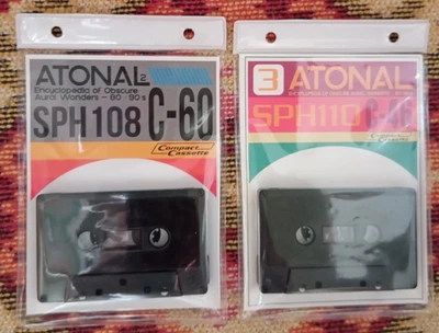 Atonal issue 3, 4  tape compilations ( Emil Beaulieau, PBK, Arcane Device, Astro - Image 1 of 4