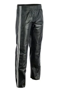AW739  New Jogginghose aus Glattes leder,Sportshose,Gay feeling,leather trousers - Bild 1 von 10