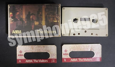1981 ABBA The Visitors Taiwan Ltd 10 Tracks Cassette Tape Frida Bjorn Agnetha - Image 1 of 4