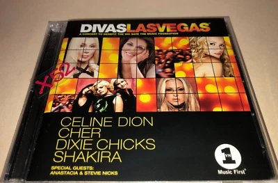 Divas Las Vegas CD bonus DVD Celine Dion Cher Shakira Stevie Nicks Anastacia Foto 1 de 4