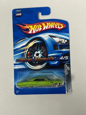 Pontiac Bonneville 2005 1:64 Red Lines 4/5 '65 verde #099 cromo A25 Foto 1 de 2