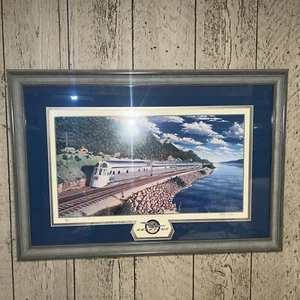 The Twin Cities zephyr “where Nature Smiles 300 Miles” Print 95/200 - Picture 1 of 8