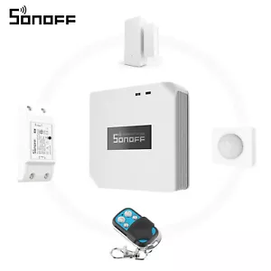 SONOFF 433MHZ RF Bridge Door Detector PIR Door Window Alarm Sensor Smart Switch - Picture 1 of 22