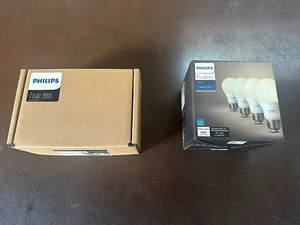 Set of 7 - Philips Hue White A19 Single LED 9.5W 840 Lumens 2700K E26 Bulbs - Picture 1 of 2
