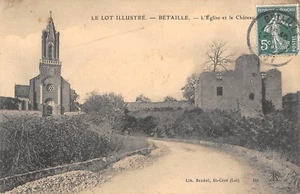 CPA 46 BETAILLE EGLISE ET CHATEAU - Imagen 1 de 1