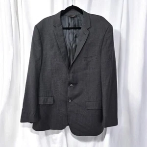Camiloni Italia Wool Cashmere Blazer Charcoal Gray Sport Coat Size Men's 46R - Picture 1 of 13
