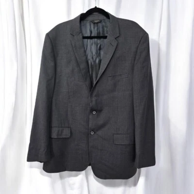 Camiloni Italia Wool Cashmere Blazer Charcoal Gray Sport Coat Size Men's 46R - Image 1 of 4
