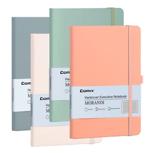  Lined Journal Notebooks, 176 Pages, 5.5 x 8.3in, 4 Pack, 100 Gsm Paper - Picture 1 of 11