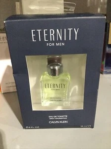 eternity for men Calvin Klein 0.5 oz 15 Ml  - Picture 1 of 1