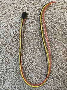 1Pz Connettore Dupont 3Pin 26AWG Femmina a Filo 14 Pollici 2,54mm - Foto 1 di 4