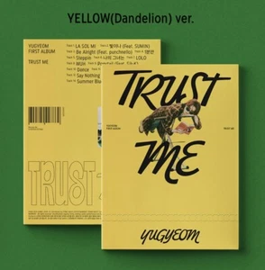 Arriving YUGYEOM GOT7 YELLOW(Dandelion ver) 1st Album [TRUST ME] Kpop Sealed NEW - Picture 1 of 6