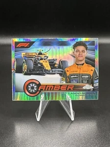 2023 Topps Chrome Formula 1 Lando Norris Camber Insert #CAM-LN McLaren - Bild 1 von 3