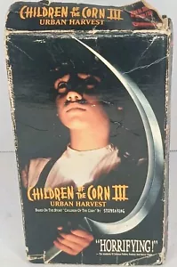 Vintage VHS Children of the Corn III: Urban Harvest Horror Kult Klassiker Slasher - Bild 1 von 7