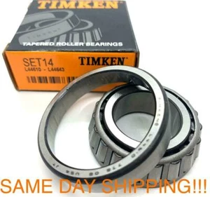 TIMKEN L44643/L44610 TAPERED ROLLER BEARING SET14 25.40x50.29x14.22 mm - Picture 1 of 4