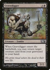 FOIL Gravedigger | MtG Magic Magic 2012 (M12) | English | Near Mint