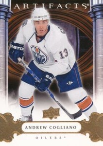 2009-10 UD Artifacts #95 ANDREW COGLIANO - Edmonton Oilers