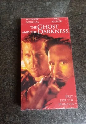 The Ghost and the Darkness 1997 VHS sin abrir, 1er lanzamiento, original, Paramount Foto 1 de 4