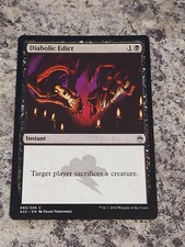 Diabolic Edict - Masters 25 Magic the Gathering MTG Nice!