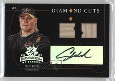 2005 Donruss Diamond Kings Cuts Combo Materials Signatures Craig Wilson Auto