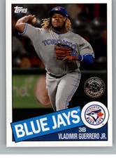 2020 Topps Series One 1985 35th Anniversary Base or Blue Inserts Pick From List