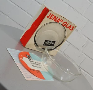 seltene Schott Jenaer Glas Schüssel auch zum Kochen Braten Backen Feuerfest 50's - Bild 1 von 17