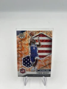 2020-21 Panini Mosaic National Pride orange Camo #259 Tyrese Maxey (RC) - Bild 1 von 2