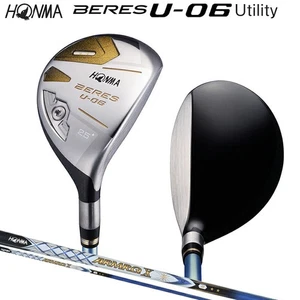 HONMA BERES U-06 Hybrid 25deg RH 2star ARMRQ X 52 graphite Flex Stiff New - Picture 1 of 8