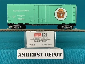 74050 Micro Trains Smokey Bear Box Car N Scale New - Picture 1 of 2