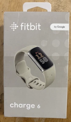Pulsera Fitbit Charge 6 Fitness Tracker (GA05185-NA) - Plateada... ¡Envío y devolución gratuitos! Foto 1 de 2