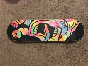 Santa Cruz Skateboard Deck Pseudo Everslick 8.75" x 32" with Grip - Picture 1 of 7