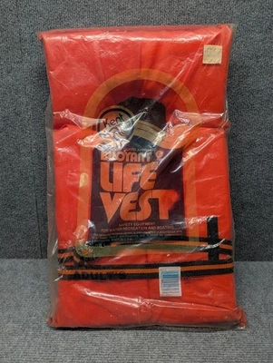 Винтажный спасательный жилет Kent одобренный USCG плавучий тип II PDF куртка для взрослых 90 фунтов - Изображение 1 из 4