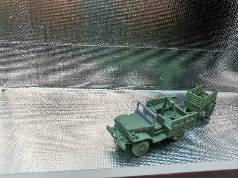 3D Printing Model 1/72 US Army Dodge WC-51 Medium Jeep Model Unpainted - Image 1 of 1